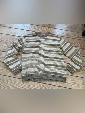 Coveri jeans sweater couple marks on sleeve in pic size L